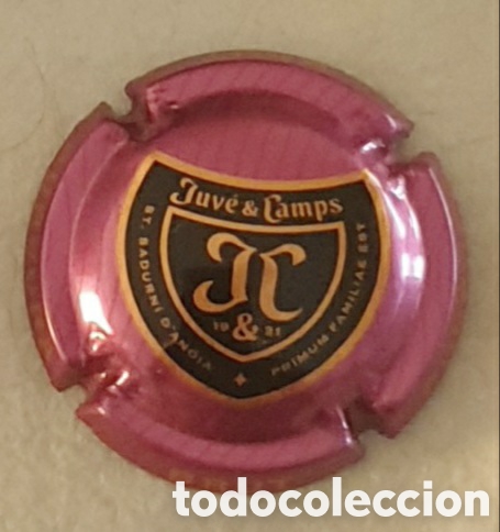 Coleccionismo de cava: PLACA CAVA JUVE & CAMPS - Foto 1
