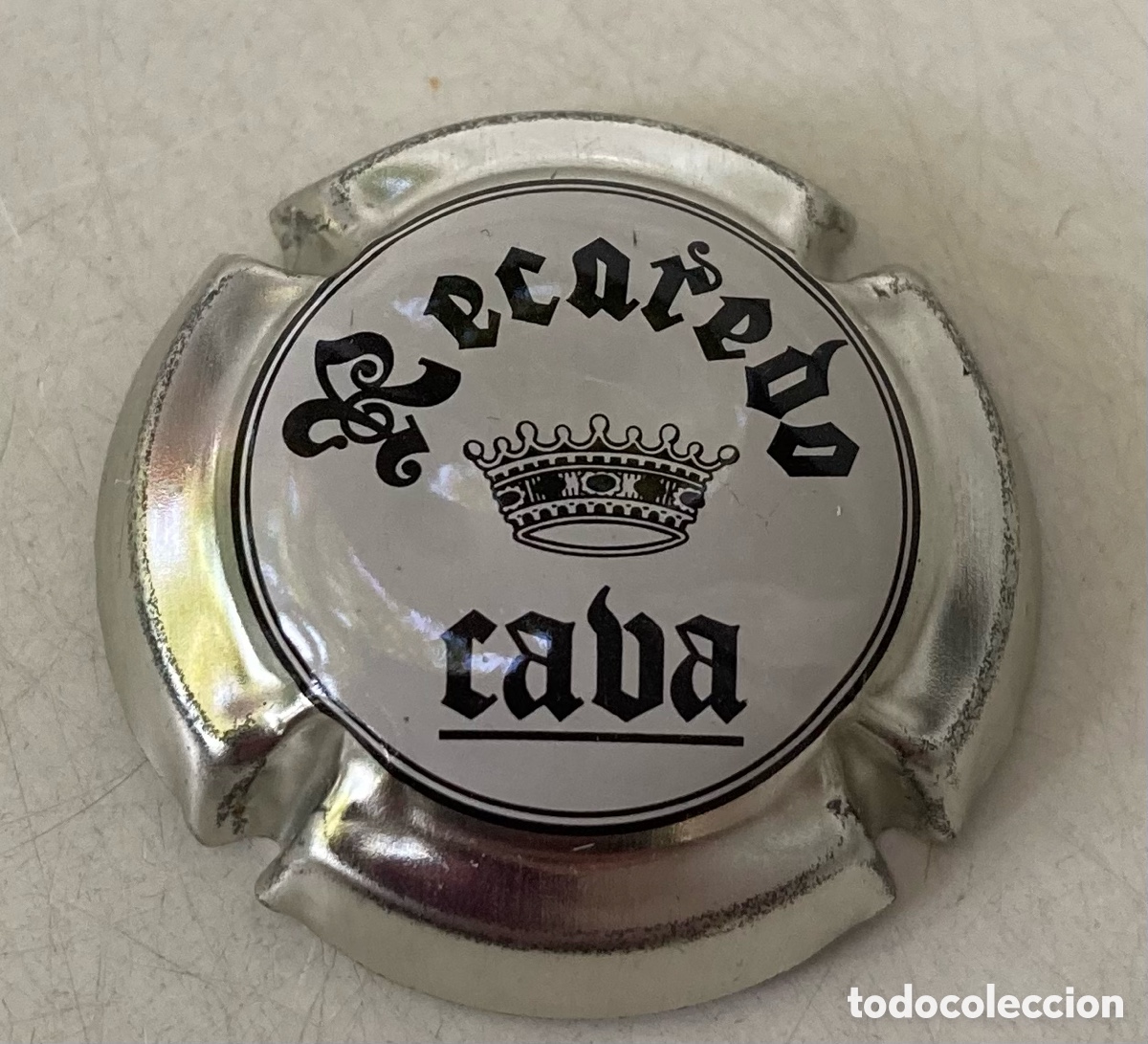 Coleccionismo de cava: CHAPA XAPA CAPSULE PLACA CAVA RECAREDO. ALJ - Foto 1