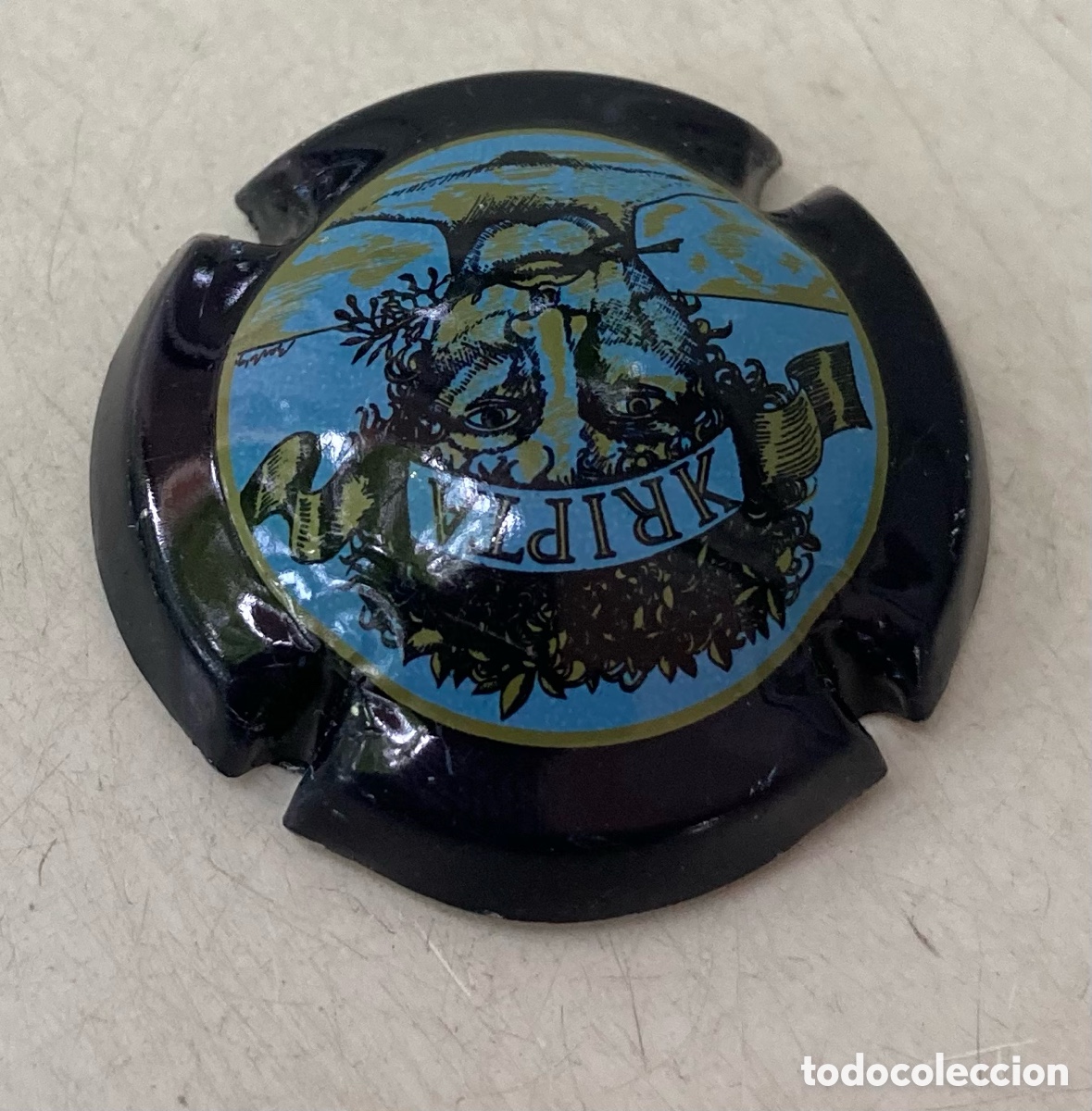 Coleccionismo de cava: CHAPA XAPA CAPSULE PLACA CAVA KRIPTA ALJ-55 - Foto 2