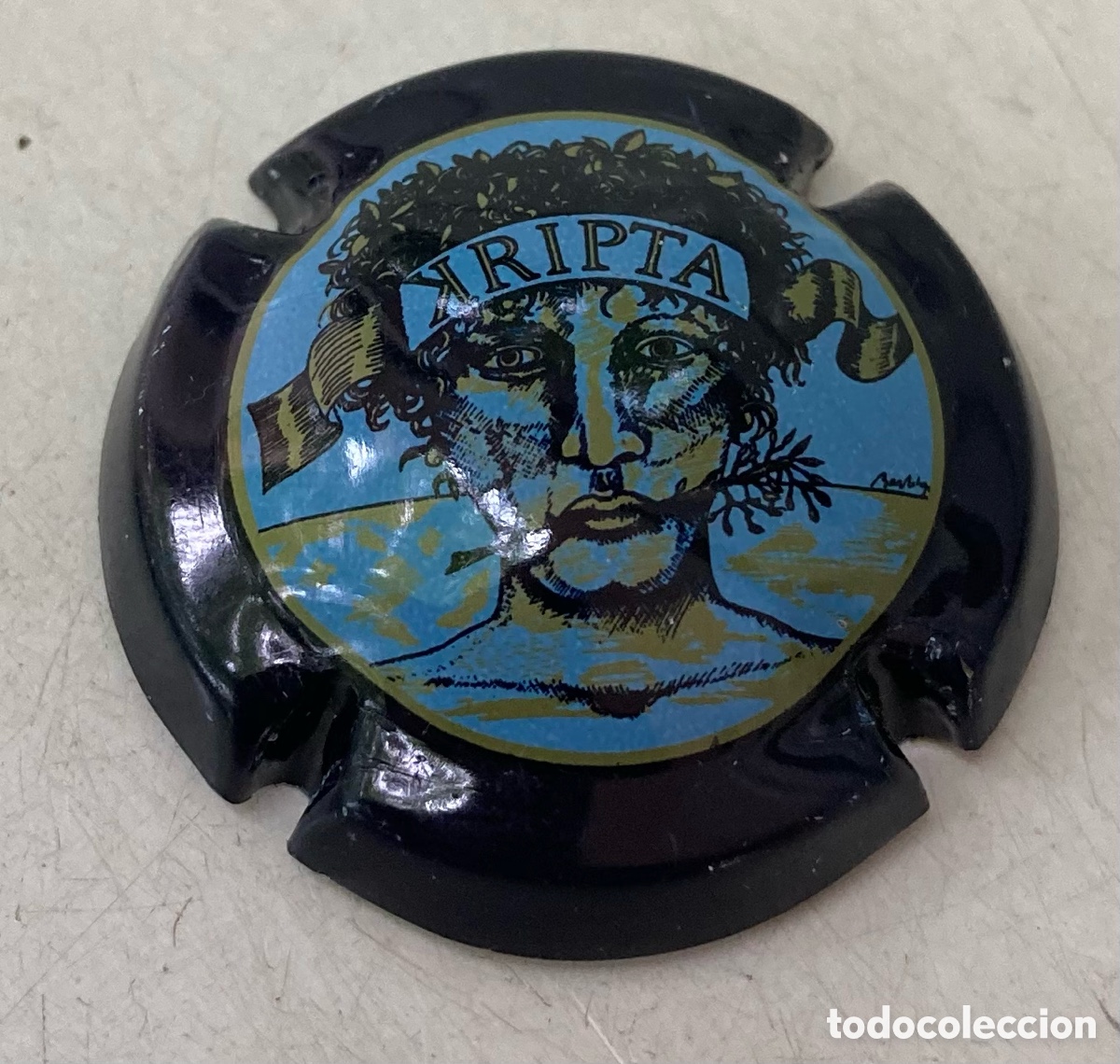 Coleccionismo de cava: CHAPA XAPA CAPSULE PLACA CAVA KRIPTA ALJ-55 - Foto 1