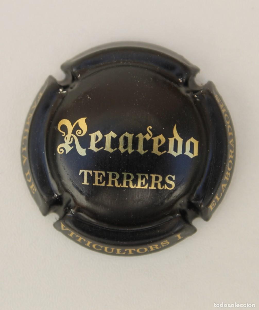 Coleccionismo de cava: PLACA CHAPA DE CAVA- RECAREDO TERRERS - Foto 1