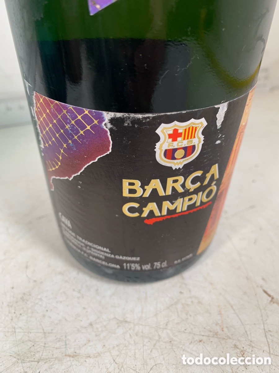 Coleccionismo de cava: 01_botella cava Bar&ccedil;a campi&oacute; - Foto 2