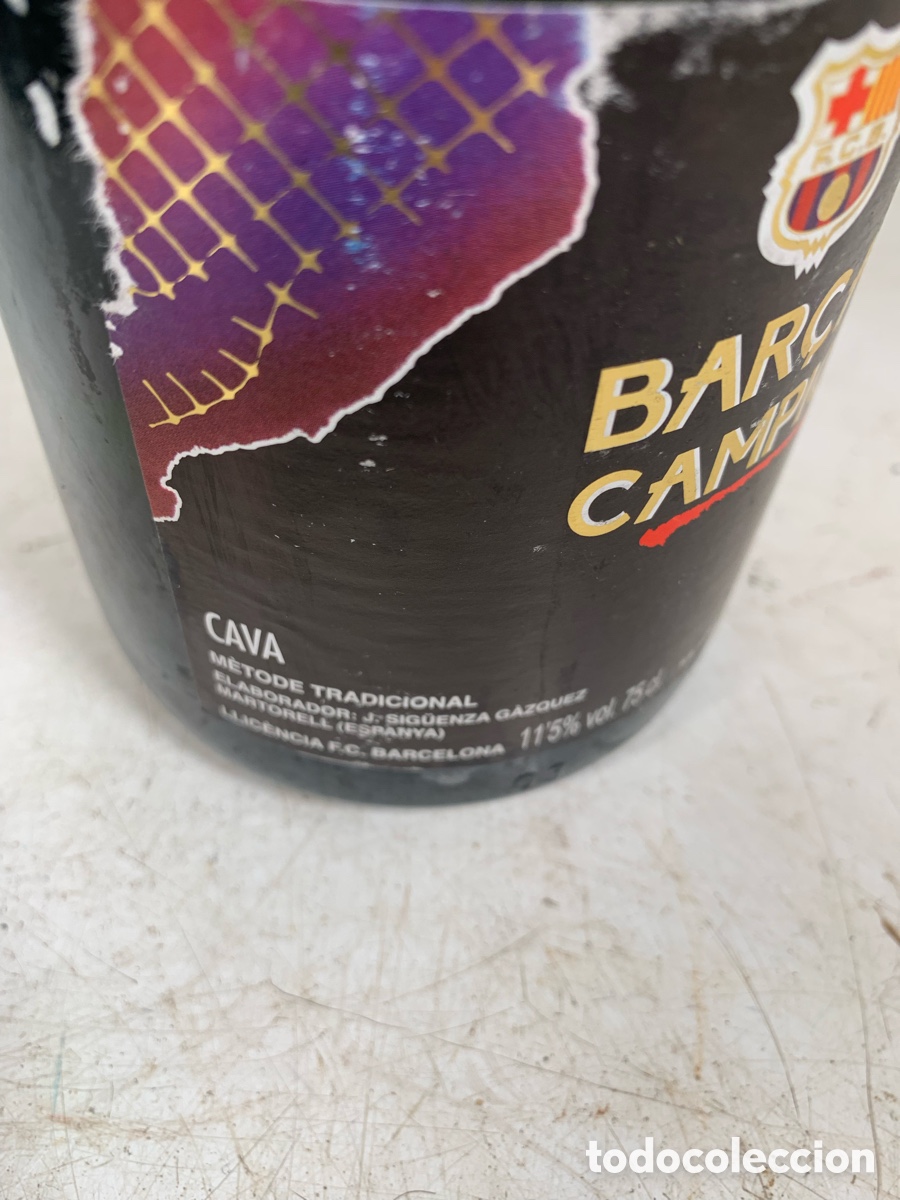 Coleccionismo de cava: 01_botella cava Bar&ccedil;a campi&oacute; - Foto 3