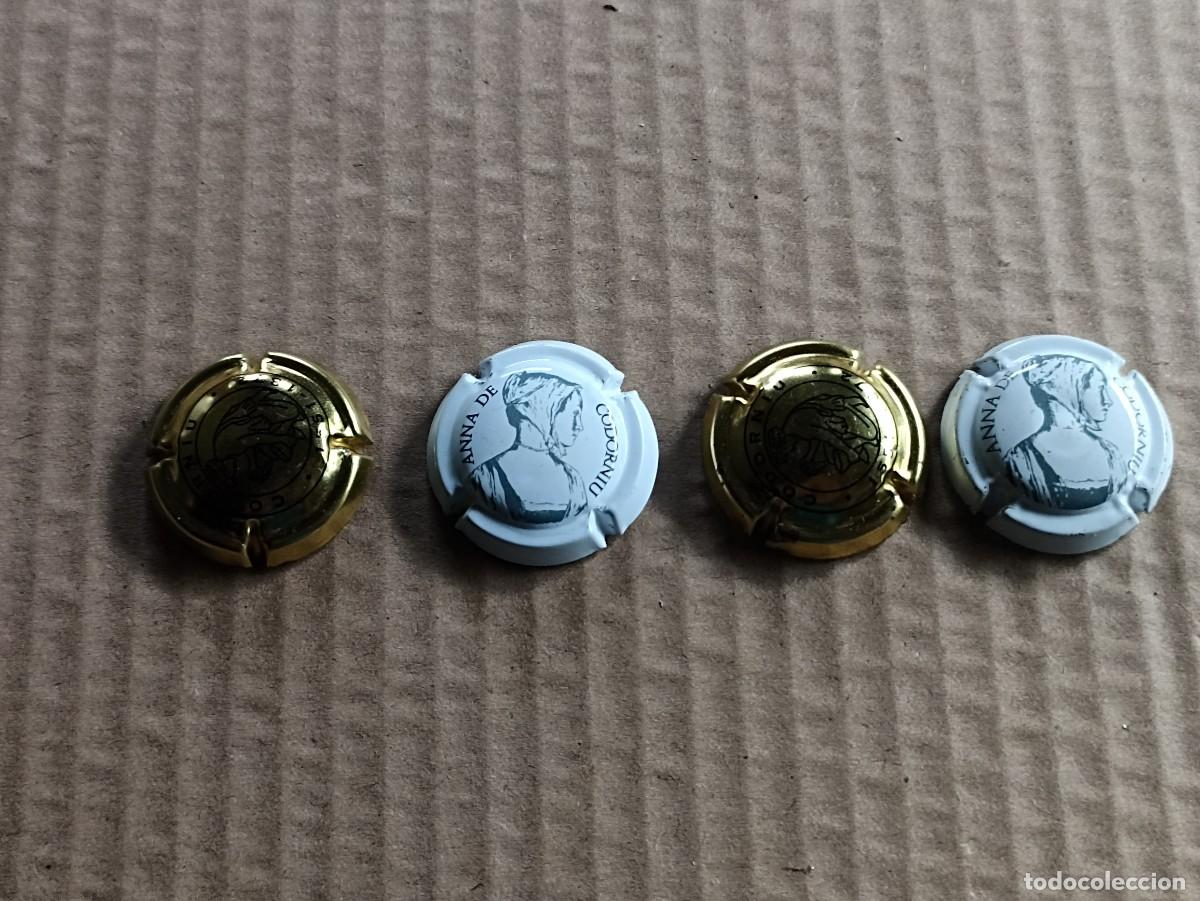 Coleccionismo de cava: Lote 4 placas de cava Codorniu - Foto 1