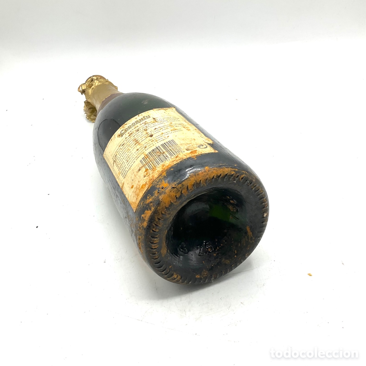 Coleccionismo de cava: BOTELLA DE CAVA CODORNIU EXTRA SEC - Antigua botella llena sin abrir - Foto 9