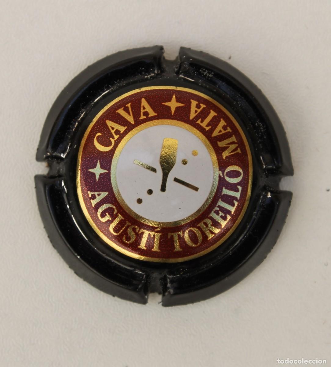 Coleccionismo de cava: PLACA CHAPA DE CAVA - AGUSTI TORELLO MATA - Foto 1