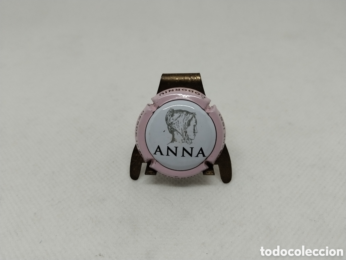 Coleccionismo de cava: Placa de Cava. Anna de Codorniu. Borde Rosa - Foto 1