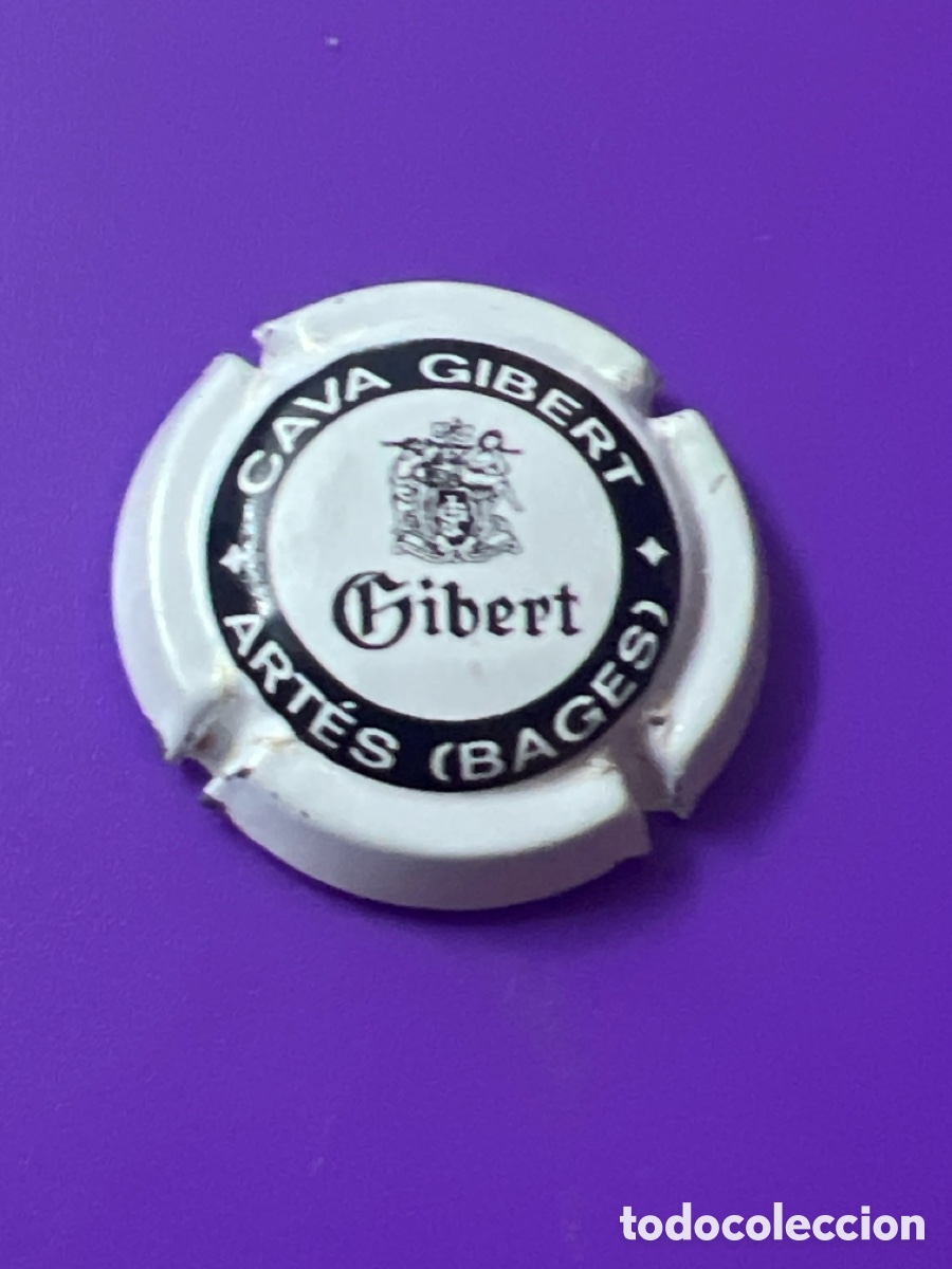 Coleccionismo de cava: C1224. PLACA DE CAVA - Cavas Gibert C&oacute;digo: EGBR001549 - Foto 1
