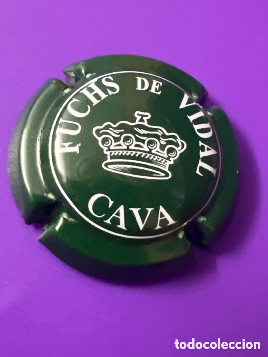 Coleccionismo de cava: C1312. PLACA DE CAVA - Cavas Fuchs de Vidal C&oacute;digo: EFCV000455 - Foto 1