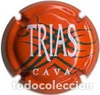 Coleccionismo de cava: PLACA CHAPA CAVA - TRIAS **t - Foto 1