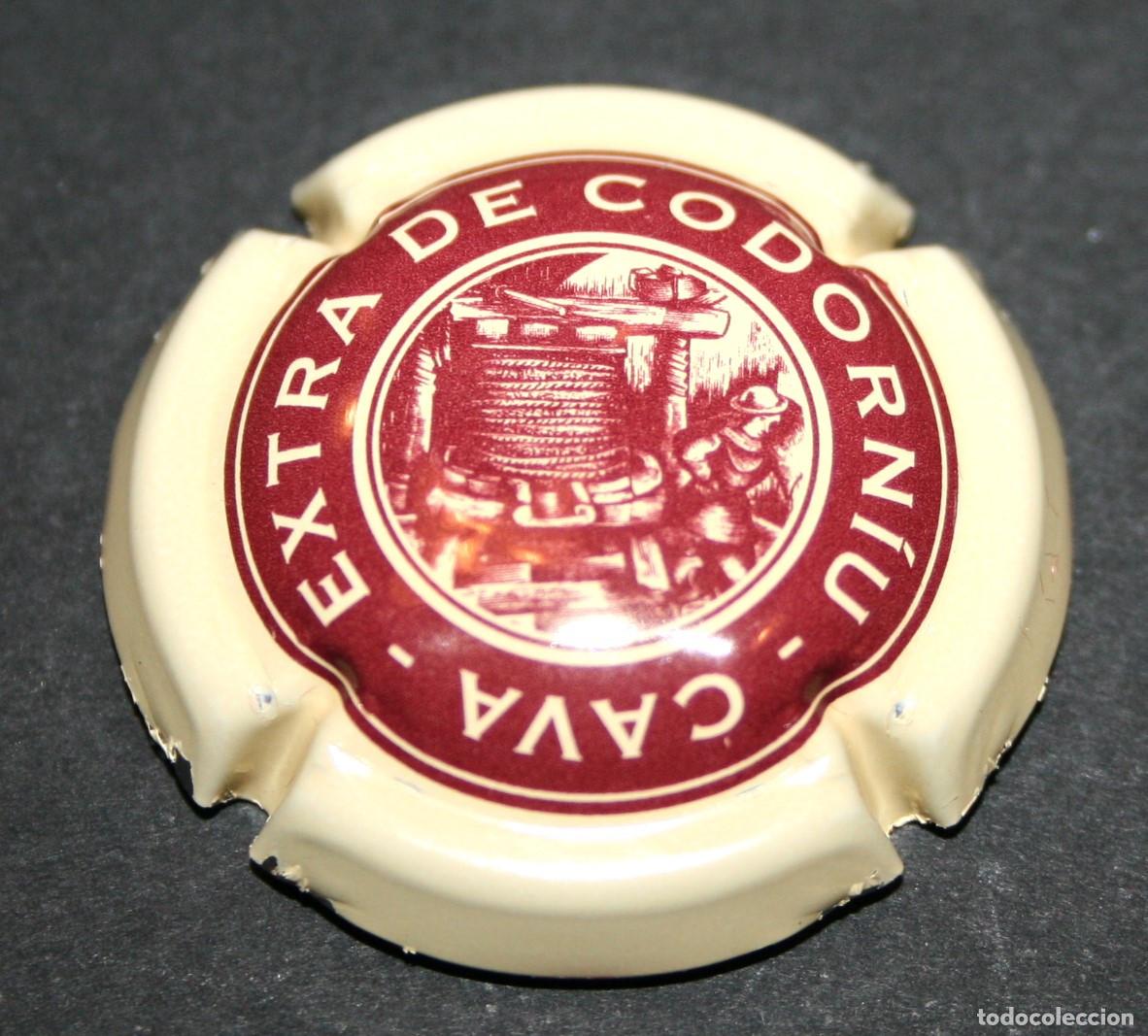 Coleccionismo de cava: PLACA DE CAVA - EXTRA DE CODORNIU - VENDIMIA - Foto 1