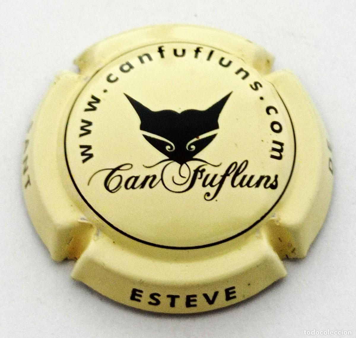 Coleccionismo de cava: PLACA CHAPA CAVA CAN FUFLUNS - Foto 1