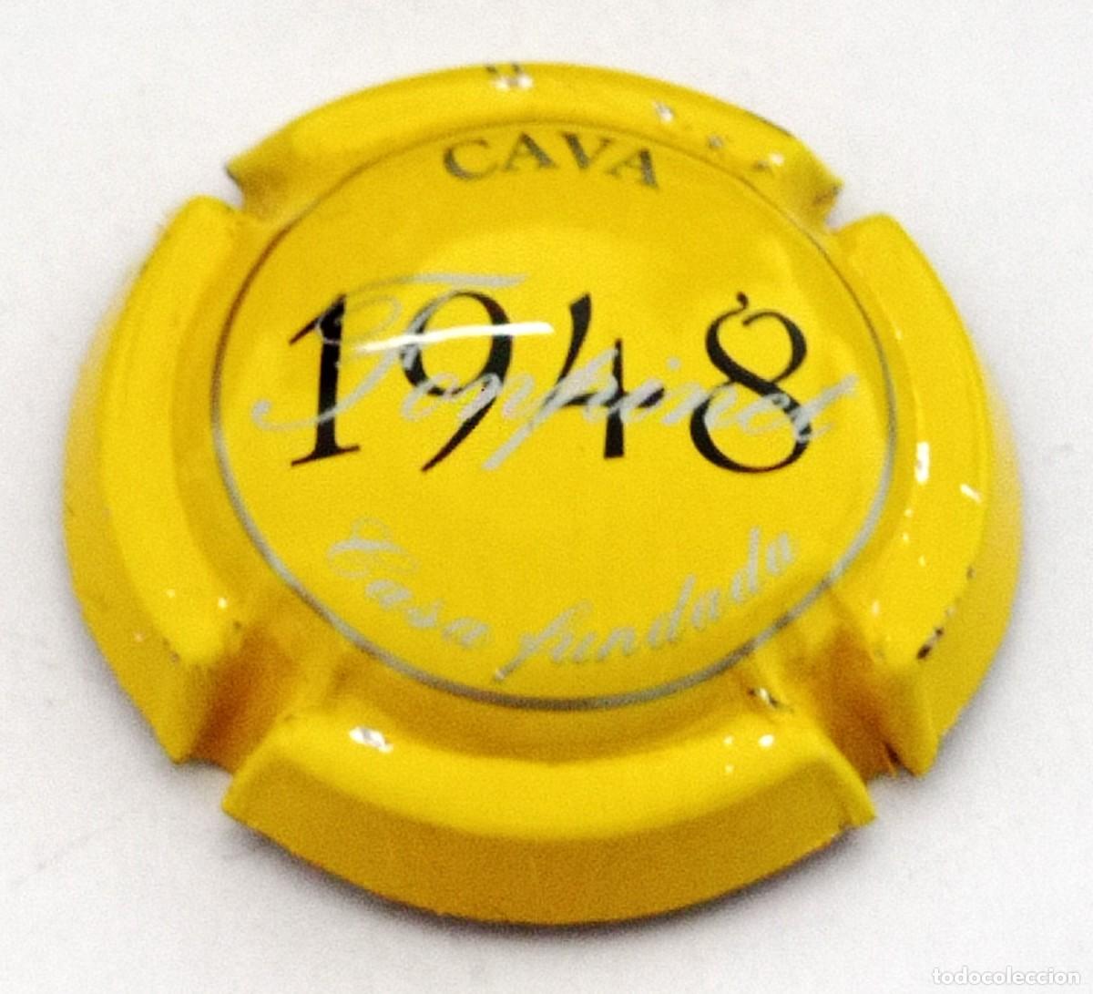 Coleccionismo de cava: PLACA CHAPA CAVA FONPINET - Foto 1