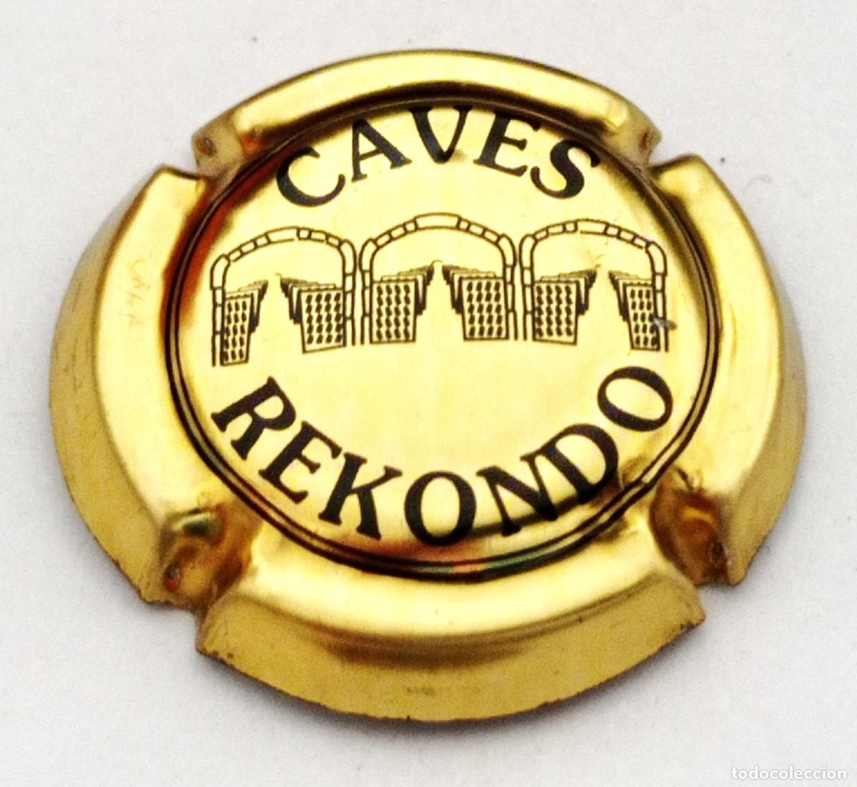 Coleccionismo de cava: PLACA CHAPA CAVA REKONDO - Foto 1