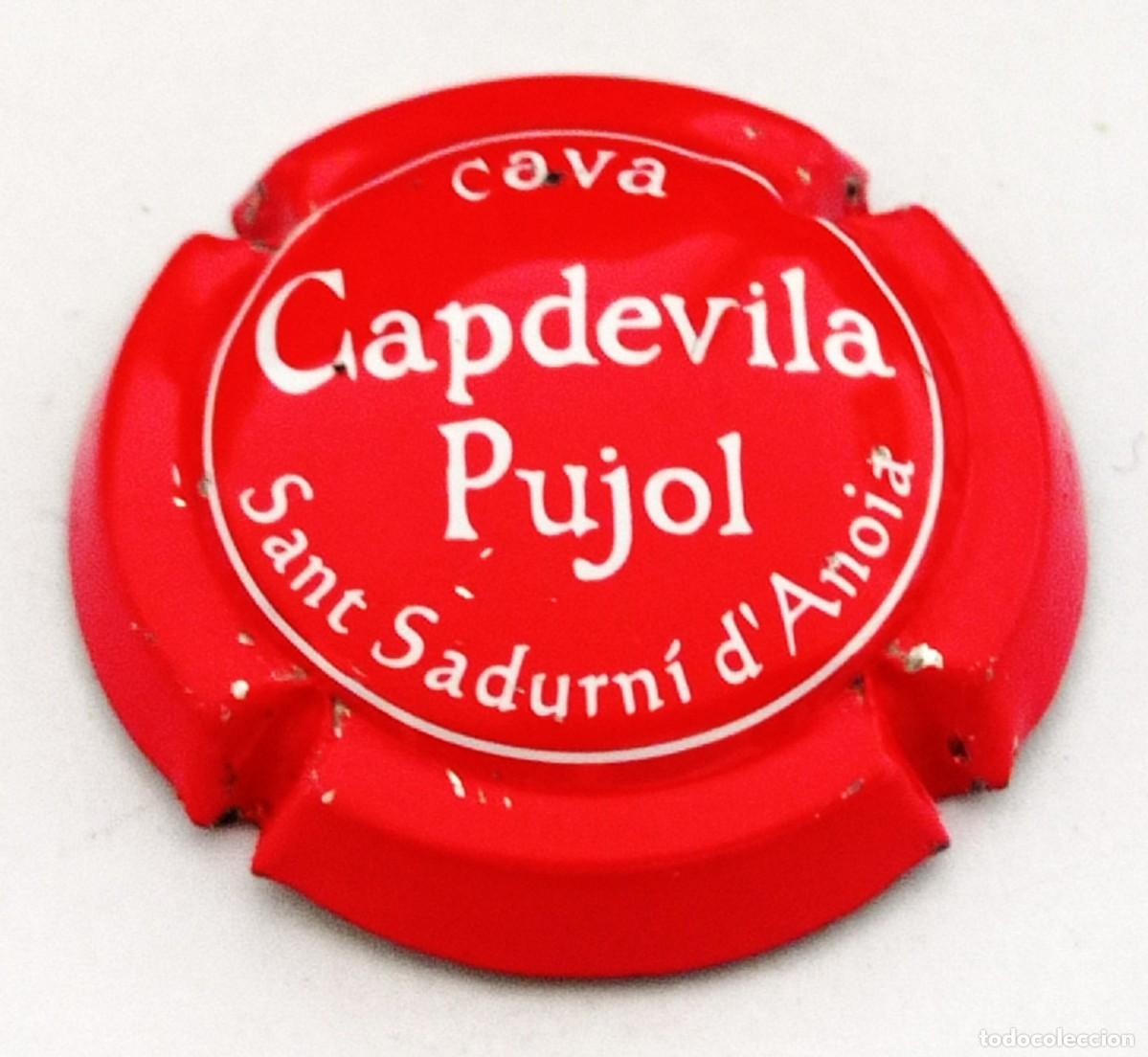 Coleccionismo de cava: PLACA CHAPA CAVA CAPDEVILA PUJOL - Foto 1