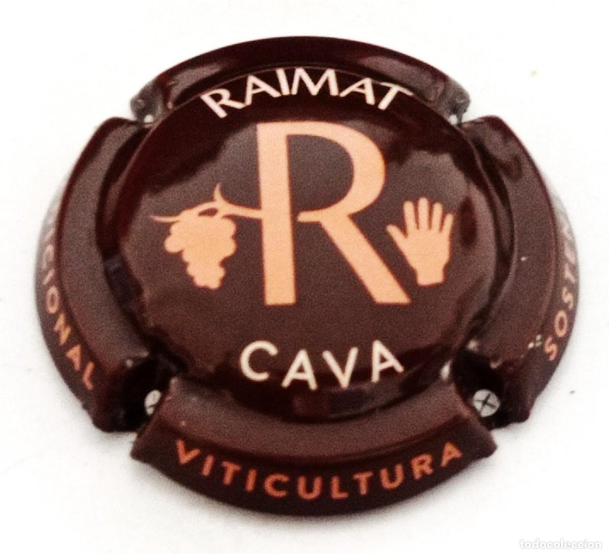 Coleccionismo de cava: PLACA CHAPA CAVA RAIMAT - Foto 1