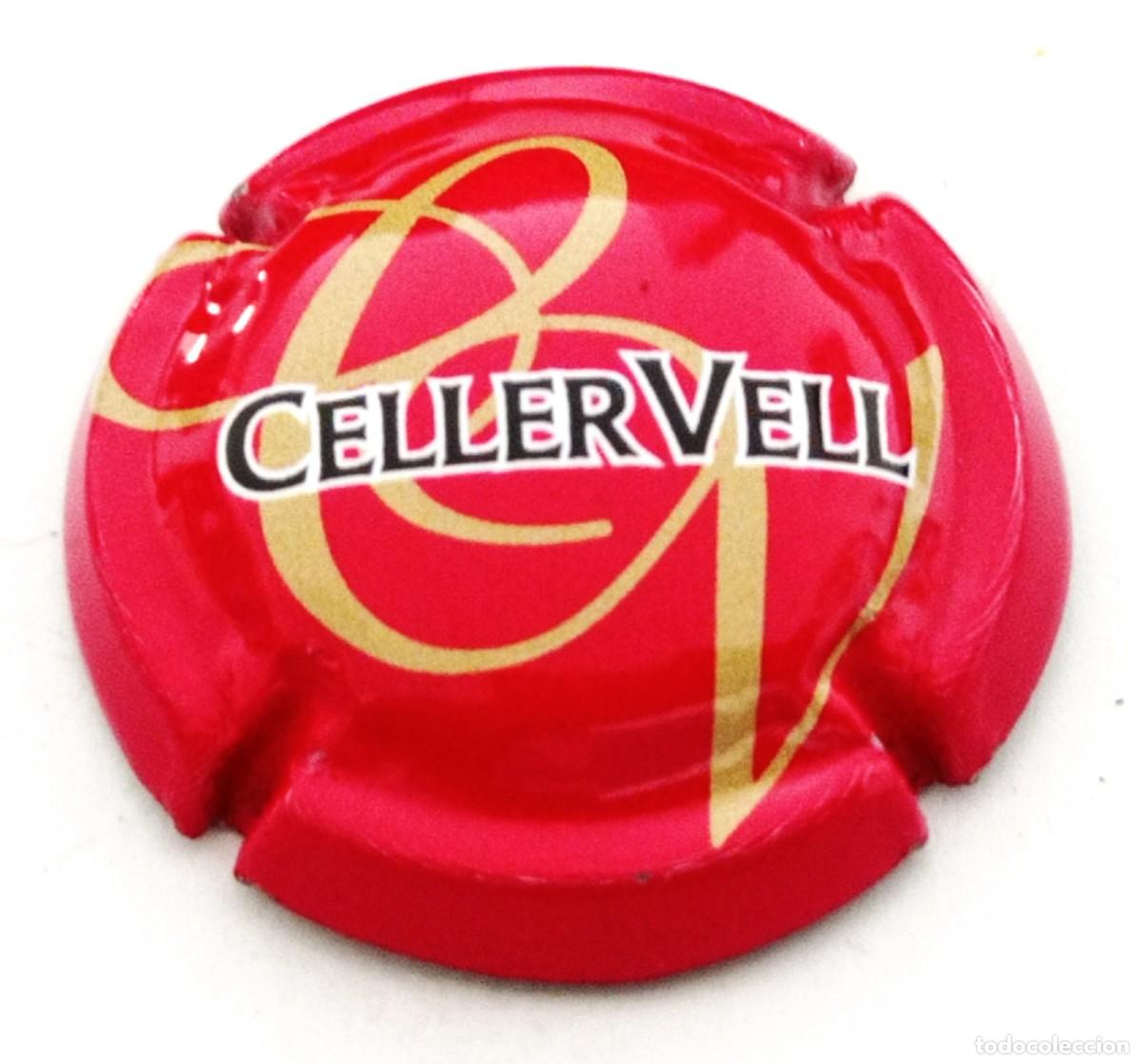 Coleccionismo de cava: PLACA CHAPA CAVA CELLER VELL - Foto 1