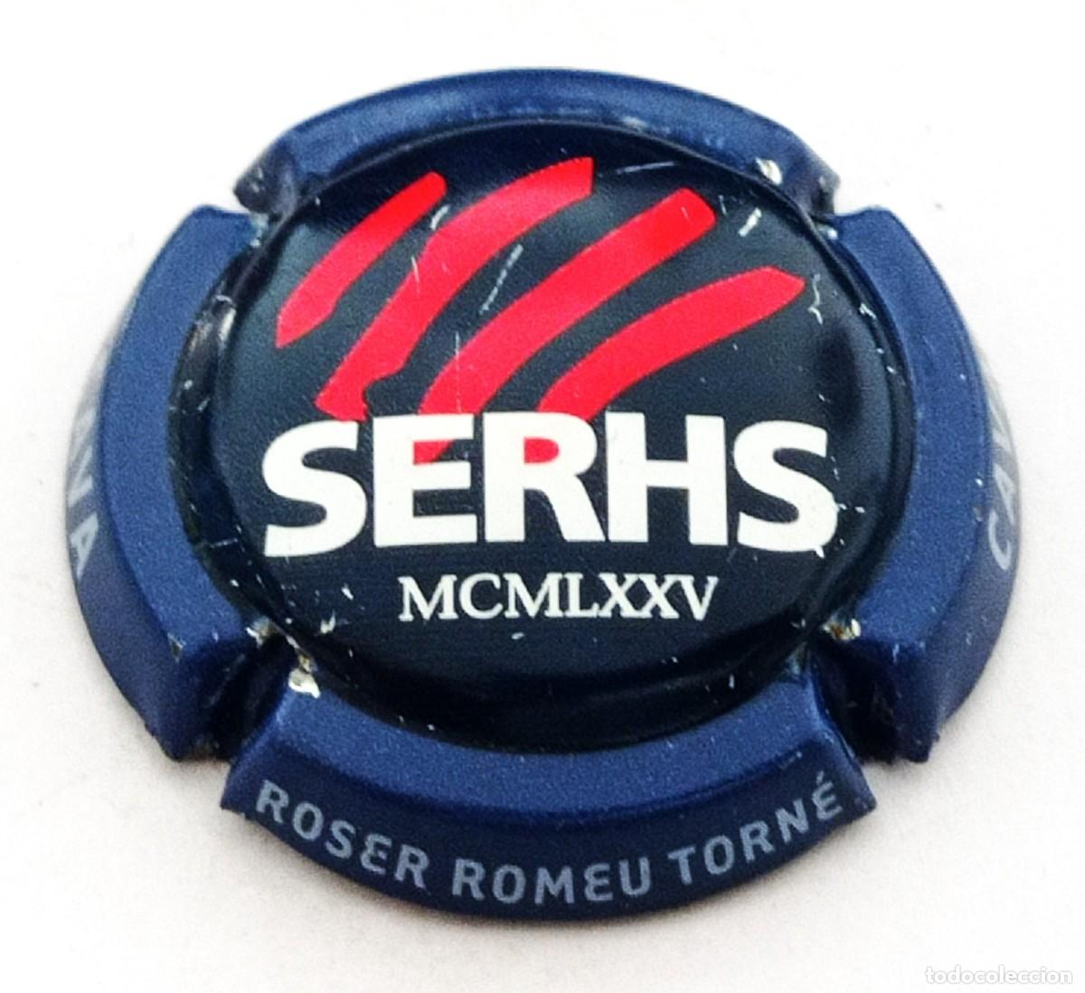 Coleccionismo de cava: PLACA CHAPA CAVA SERHS MCMLXXV - Foto 1