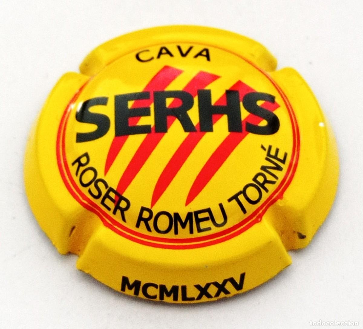 Coleccionismo de cava: PLACA CHAPA CAVA SERHS MCMLXXV - Foto 1
