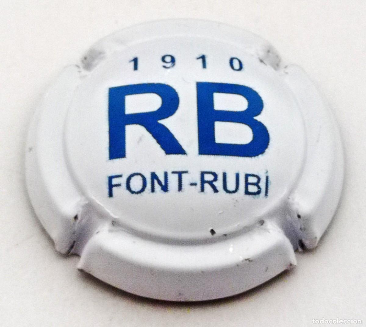 Coleccionismo de cava: PLACA CHAPA CAVA REXACH BAQU&Eacute;S FONT-RUB&Iacute; - Foto 1