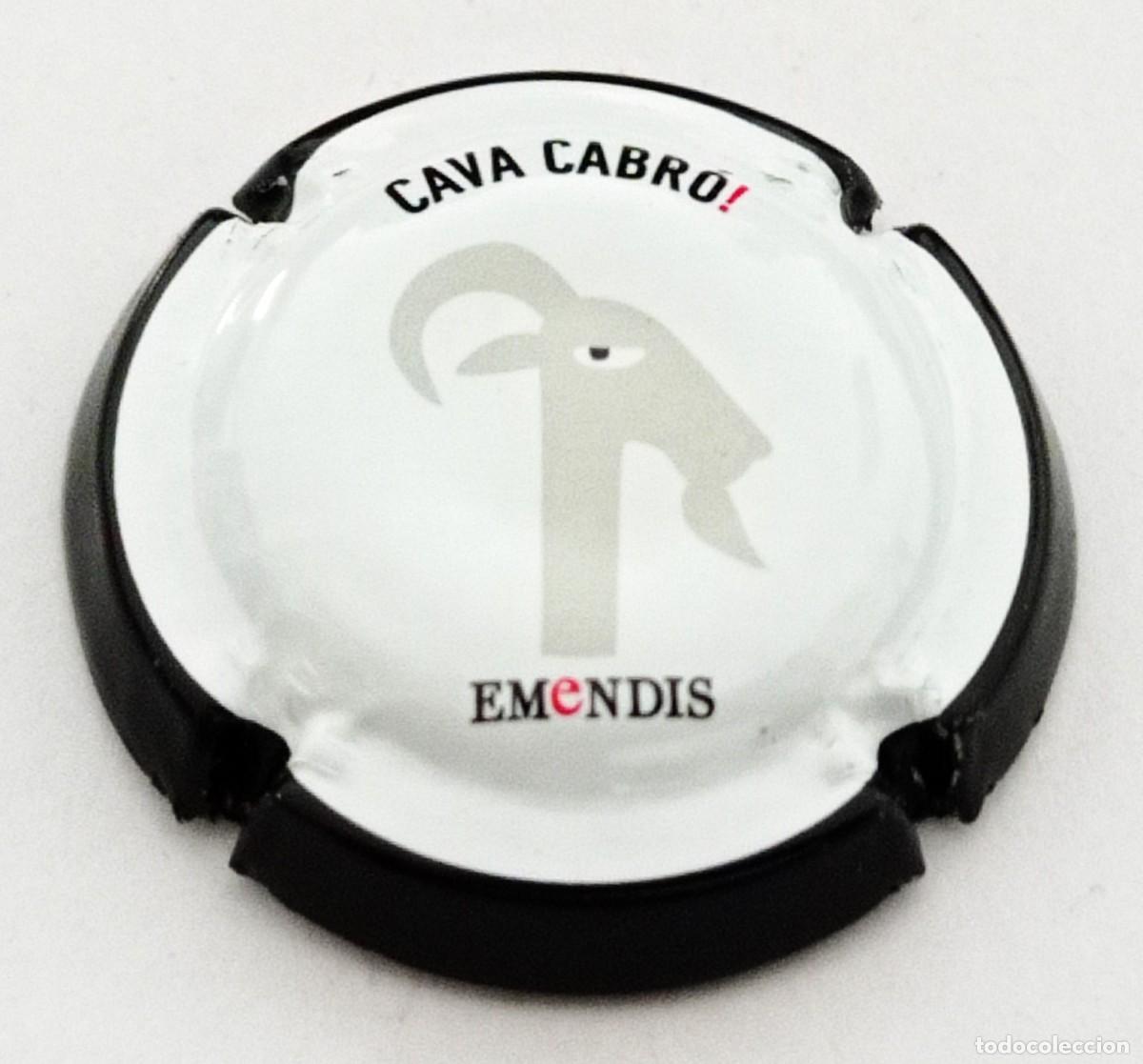 Coleccionismo de cava: PLACA CHAPA CAVA EMENDIS CABR&Oacute;! - Foto 1