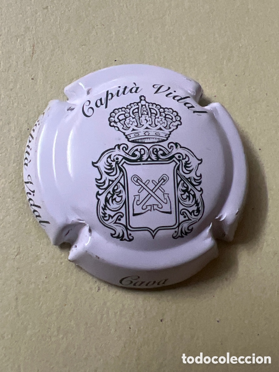 Coleccionismo de cava: F855. PLACA DE CAVA - Cavas Capit&agrave; Vidal ECPT006705 - Foto 1