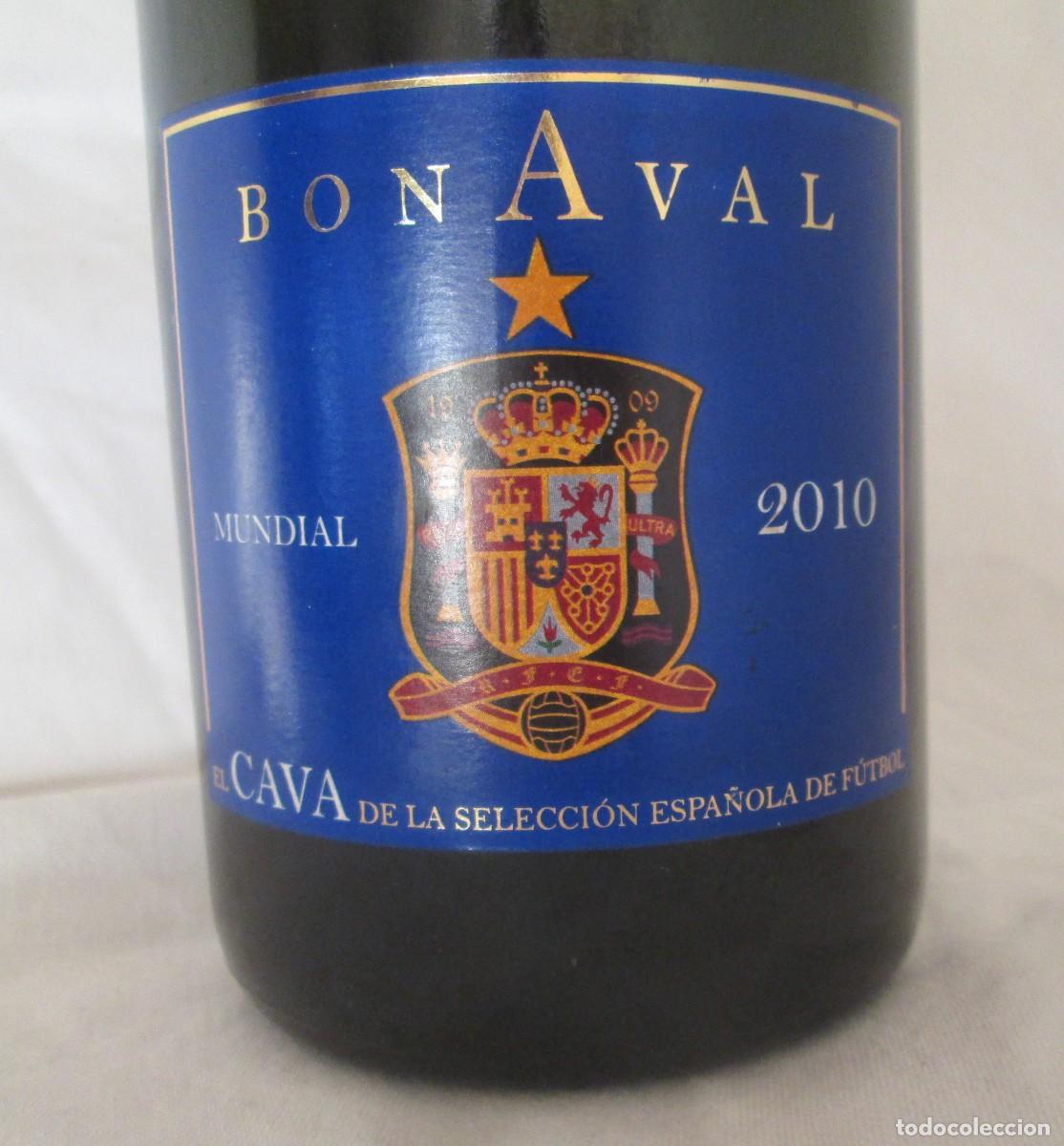 Collezionismo di cava: El cava de la Selecci&oacute;n espa&ntilde;ola de f&uacute;tbol mundial 2010. Cava Brut Nature BonAval