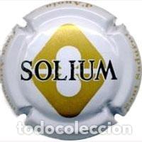 Coleccionismo de cava: PLACA CHAPA CAVA - SOLIUM ++s - Foto 1