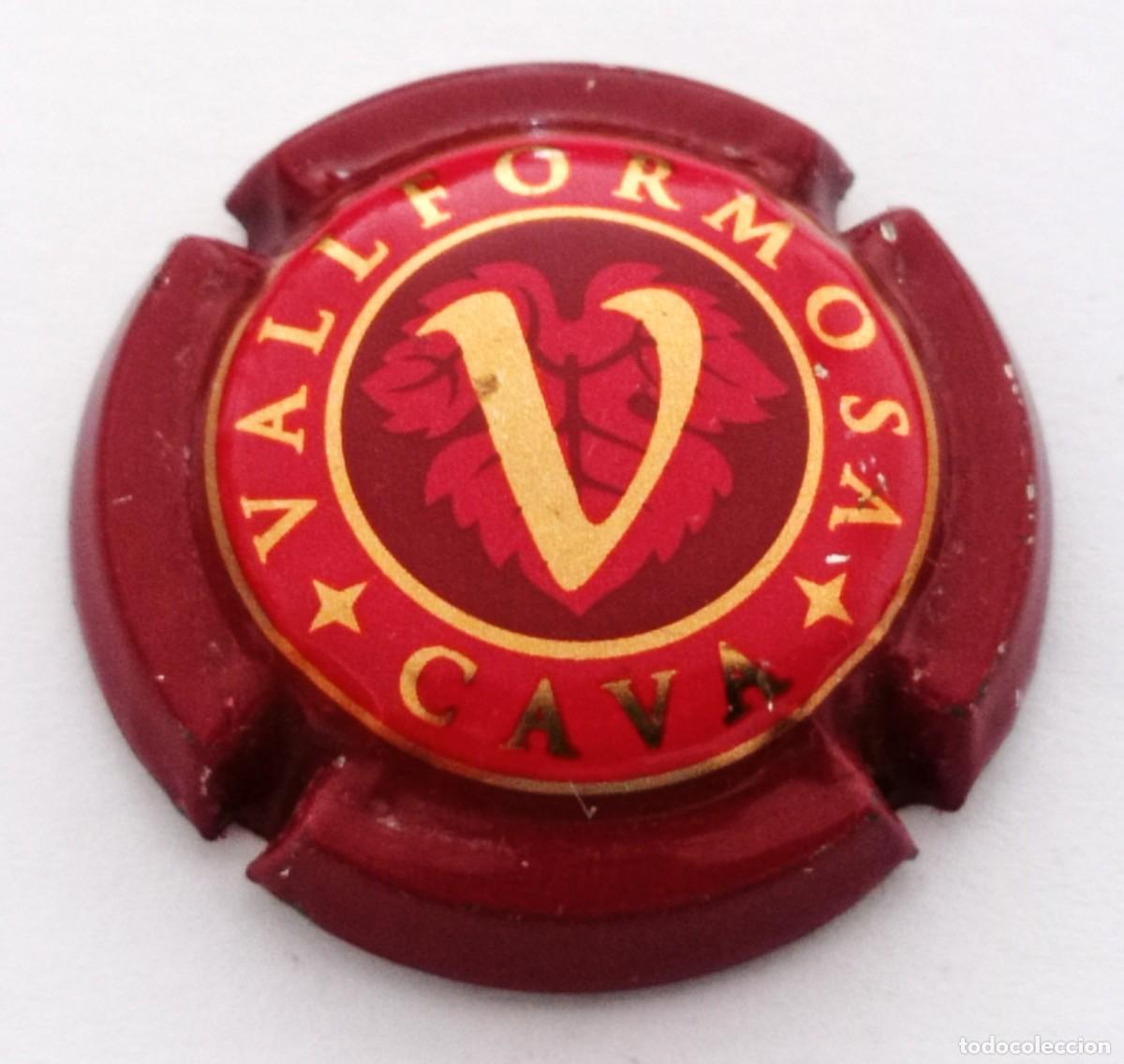 Coleccionismo de cava: PLACA CHAPA CAVA VALLFORMOSA - Foto 1