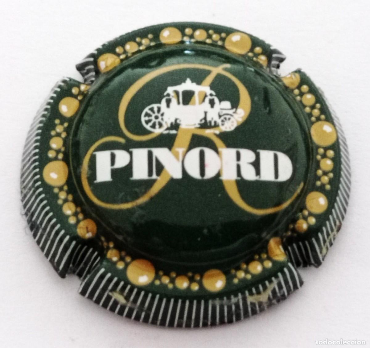 Coleccionismo de cava: PLACA CHAPA CAVA PINORD - Foto 1