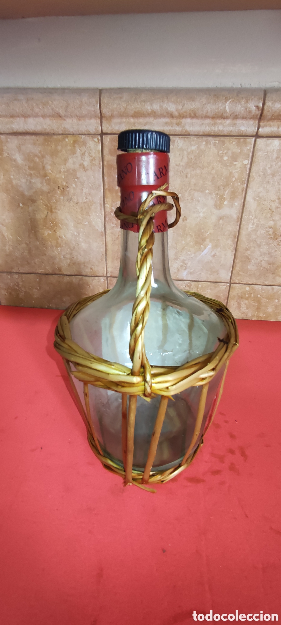 Coleccionismo de cava: Garrafa moscatel Carmelitano - Foto 4