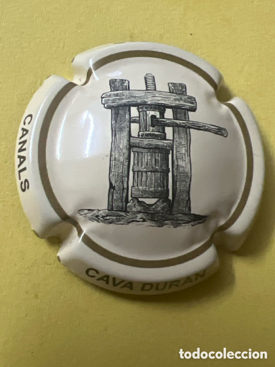 Coleccionismo de cava: M127. PLACA DE CAVA - Cavas Duran - Foto 1