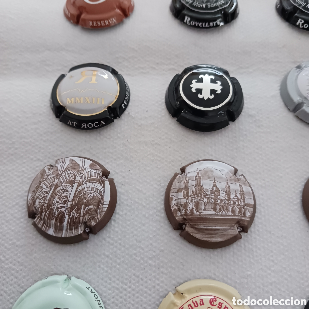 Coleccionismo de cava: Coleccion de 70 placas de cava catalan - Foto 5