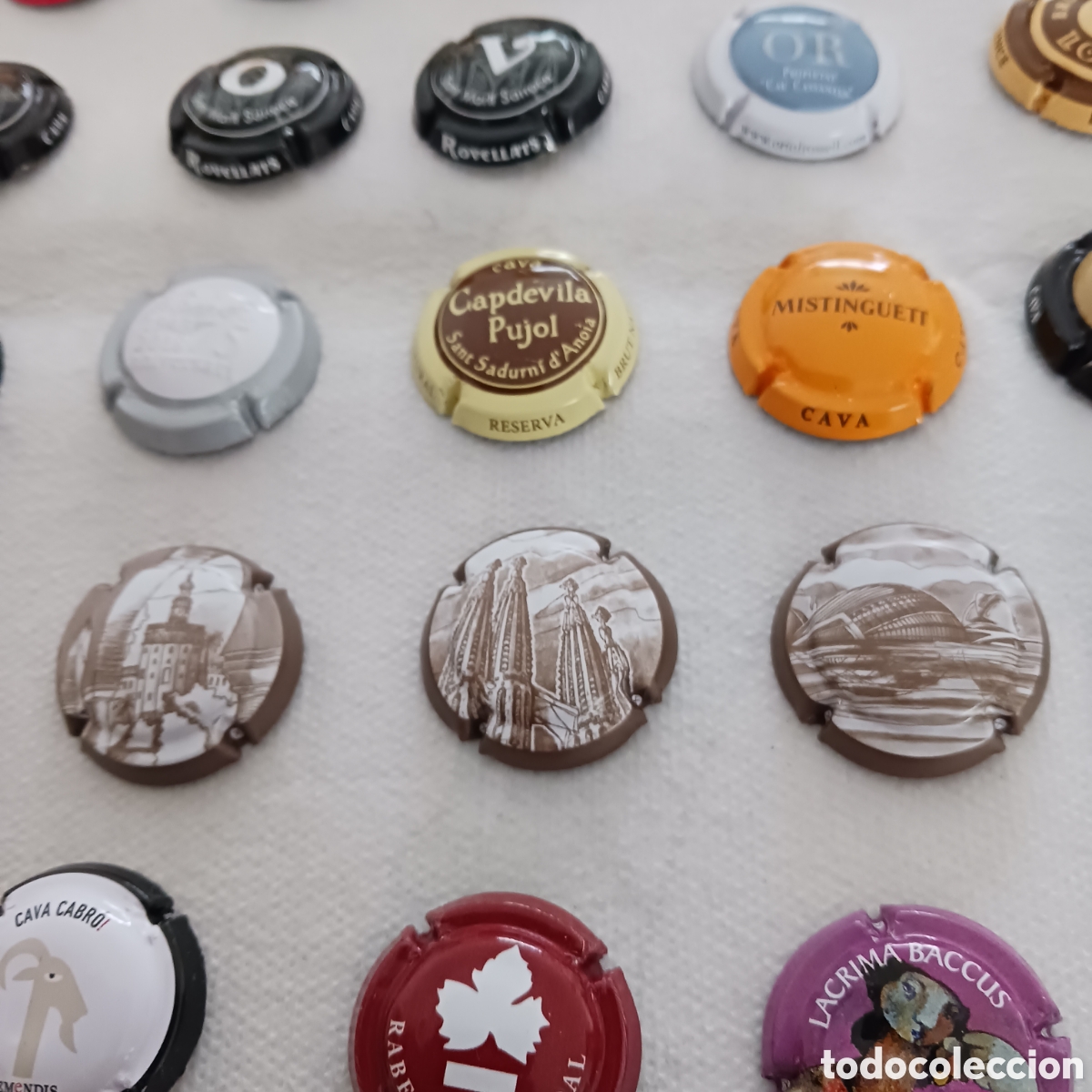 Coleccionismo de cava: Coleccion de 70 placas de cava catalan - Foto 6