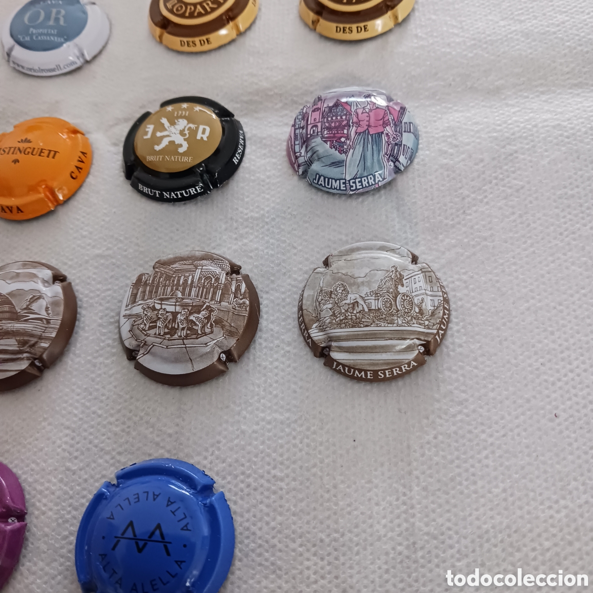 Coleccionismo de cava: Coleccion de 70 placas de cava catalan - Foto 7