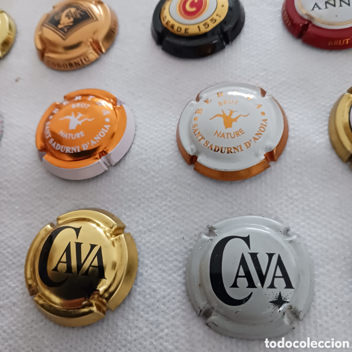 Coleccionismo de cava: Coleccion de 70 placas de cava catalan - Foto 9