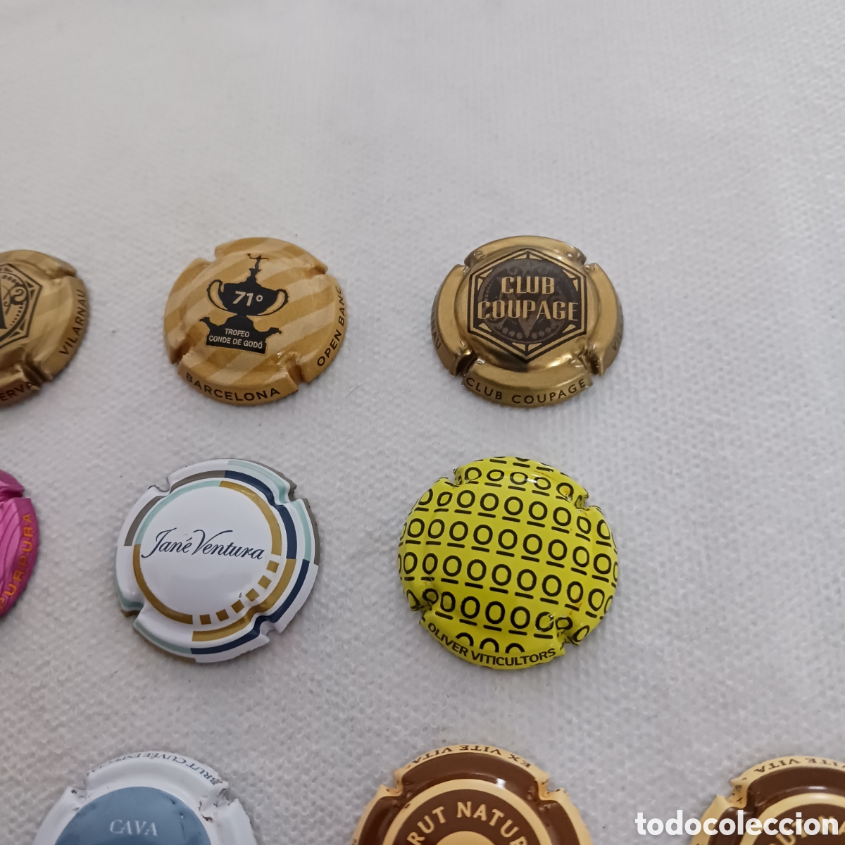 Coleccionismo de cava: Coleccion de 70 placas de cava catalan - Foto 12