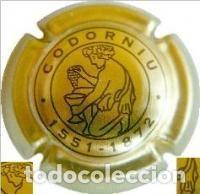 Coleccionismo de cava: PLACA CHAPA CAVA - Caves Codorniu *co - Foto 1