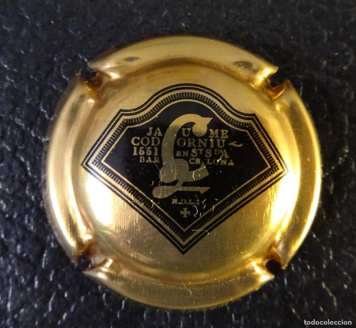 Coleccionismo de cava: PLACA CHAPA CAVA CODORNIU - Foto 1