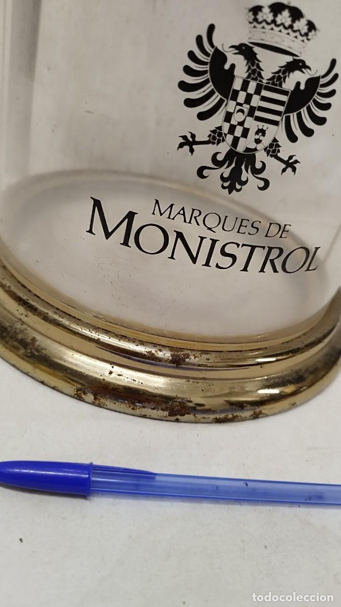 Coleccionismo de cava: Cubitera publicidad marques de monistrol. - Foto 3