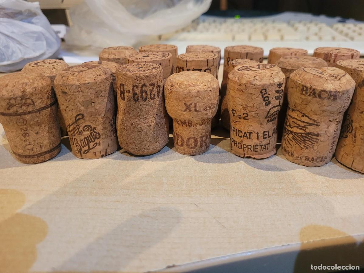 Coleccionismo de cava: COLECCION DE 20 TAPONES DE CORCHO DE CAVA - Foto 7