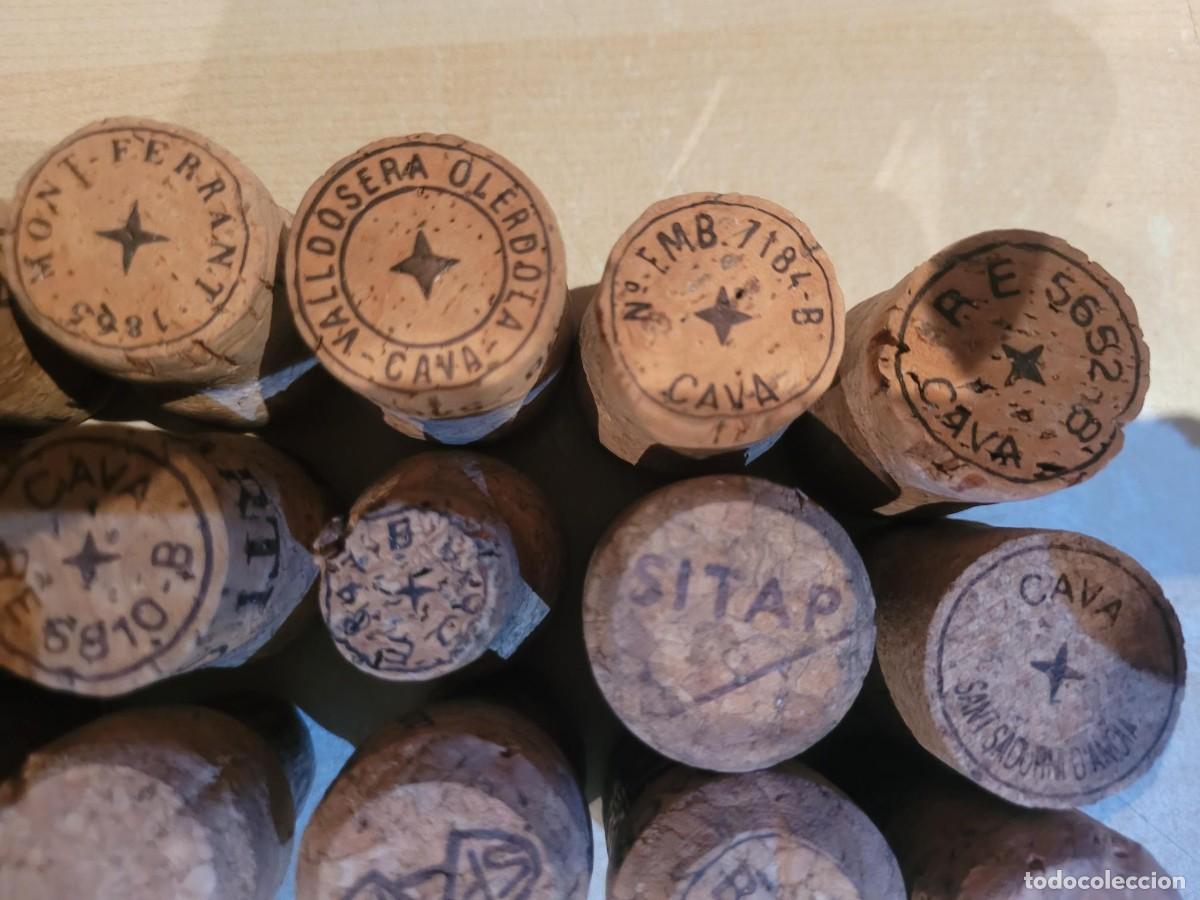 Coleccionismo de cava: COLECCION DE 20 TAPONES DE CORCHO DE CAVA - Foto 8