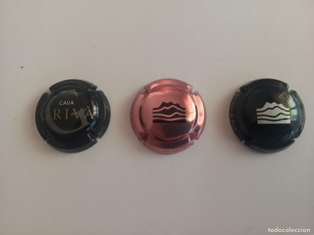 Coleccionismo de cava: 3 placas de cava variadas - Foto 1
