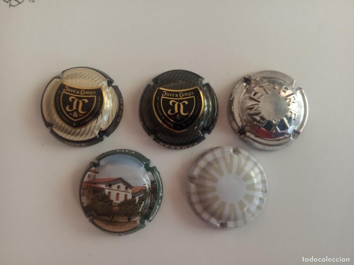 Coleccionismo de cava: 5 placas de cava diferentes - Foto 1