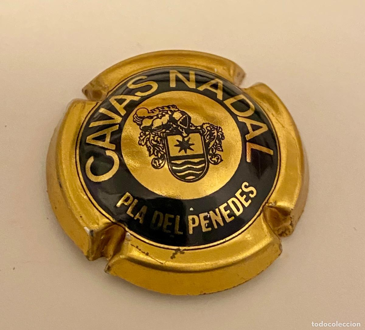 Coleccionismo de cava: PLACA CAVAS NADAL - PLA DEL PENED&Egrave;S - Foto 1