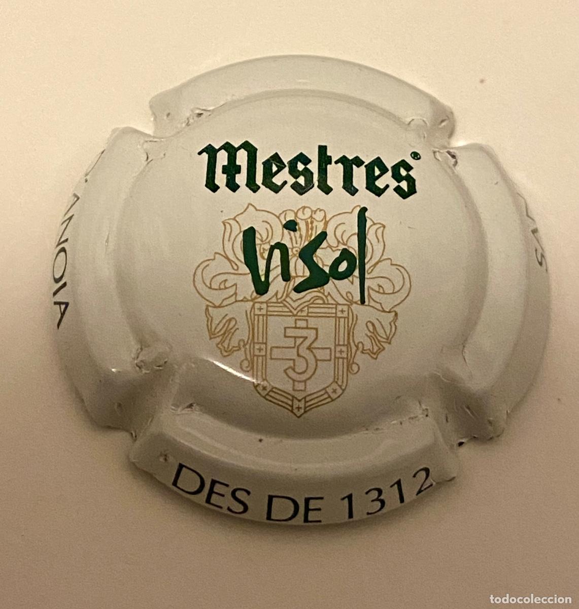 Coleccionismo de cava: PLACA CAVA MESTRES VISOL - Foto 3