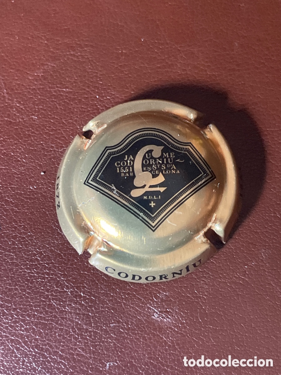 Coleccionismo de cava: Placa de cava codorniu - Foto 1