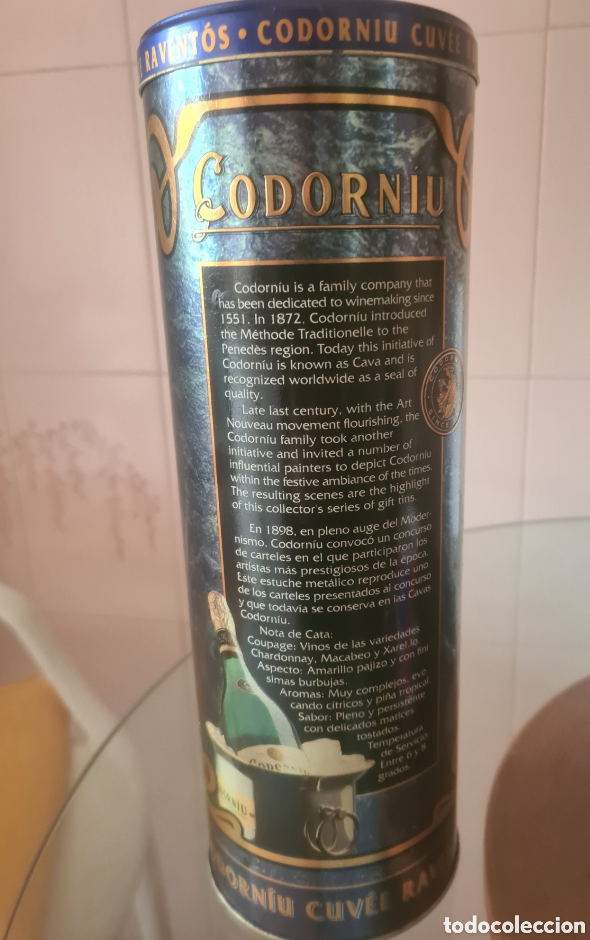 Coleccionismo de cava: Funda aut&eacute;ntica de codorniu - Foto 3
