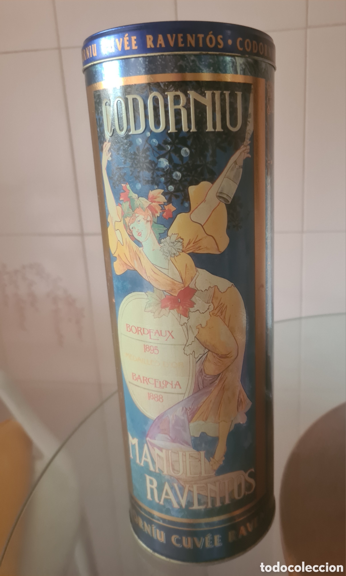 Coleccionismo de cava: Funda aut&eacute;ntica de codorniu - Foto 4