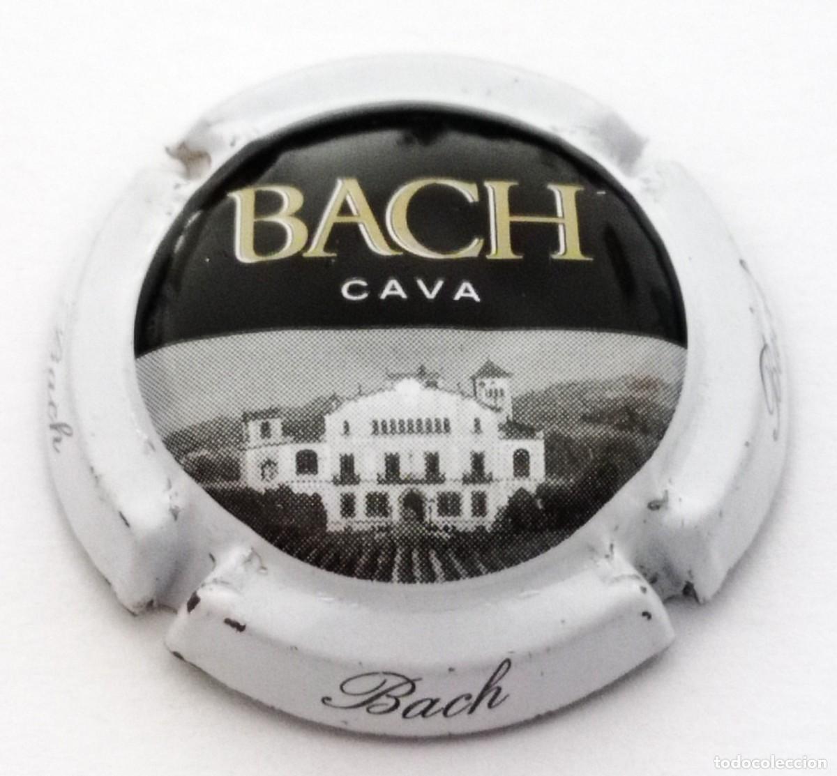 Coleccionismo de cava: PLACA CHAPA CAVA BACH - Foto 1